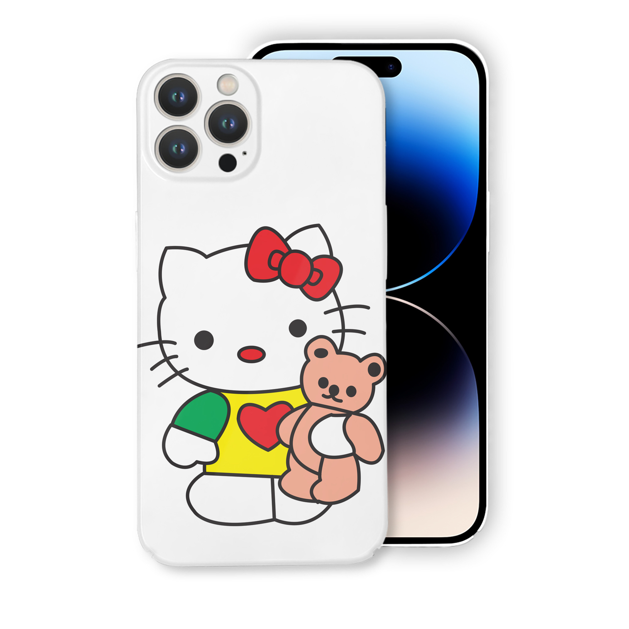 （画像用） Hello Kitty ハローキティ 【iPhone 14シリーズ対応】ハードケース